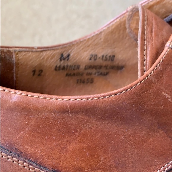 Johnston & Murphy Made in Italy Sz 12M - Picture 5 of 6